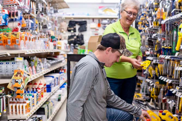 Inside Northwoods Lumber