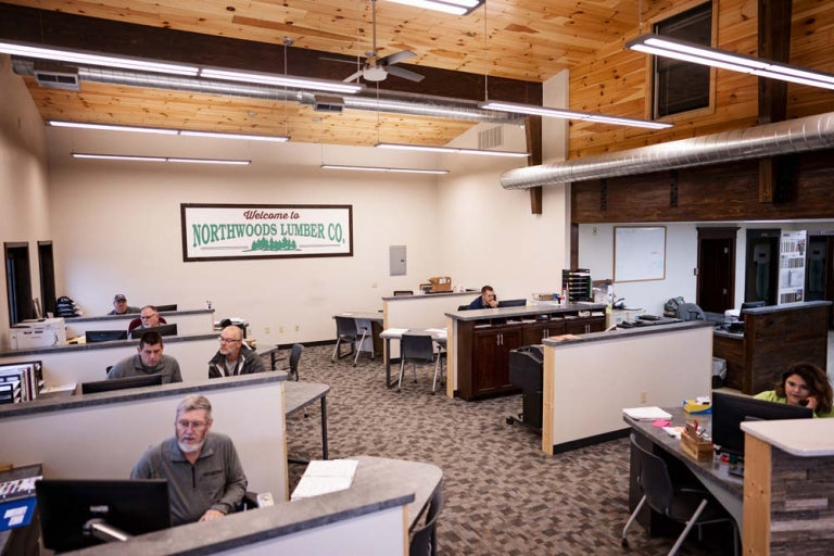 Inside Northwoods Lumber