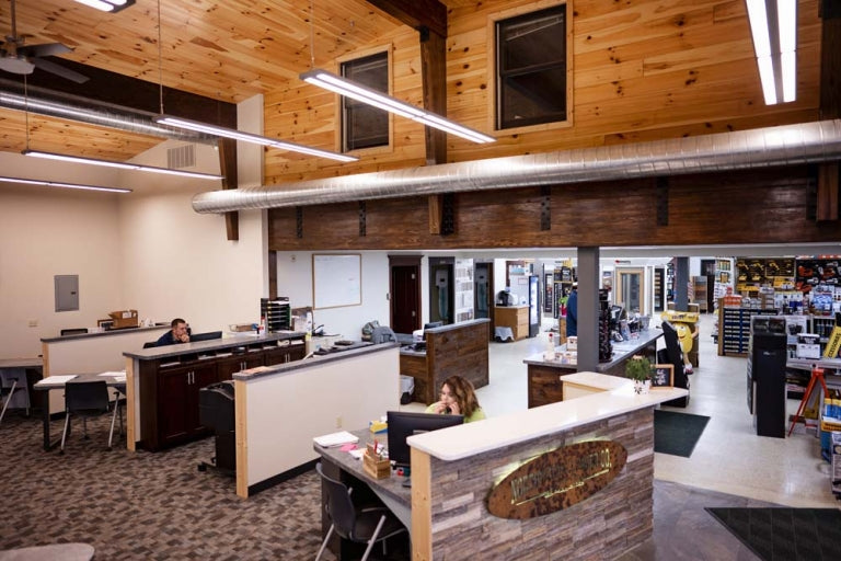 Inside Northwoods Lumber