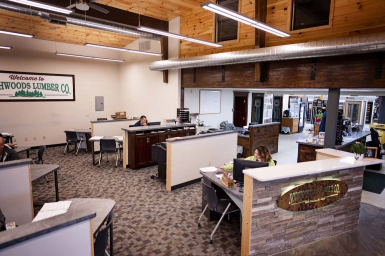 Inside Northwoods Lumber