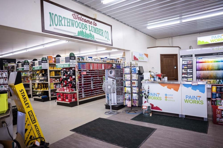 Inside Northwoods Lumber
